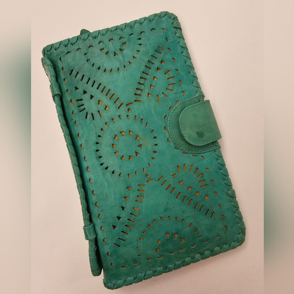 Cleobella Mexicana Clutch in Turquoise